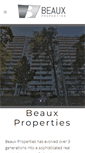 Mobile Screenshot of beauxproperties.com